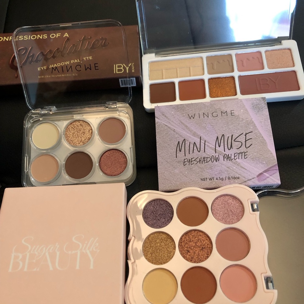 Eyeshadow Palette  bundle — Neutral Pink & Brown Tones